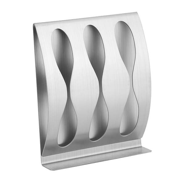 Stainless Steel Toothbrush Holder, Razor Holder, Wall Mounted Bathroom Accessory Organizer with Three Holes