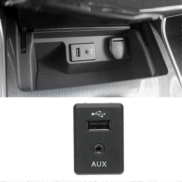 Bil AUX Lydstik USB Interface Port Modul til