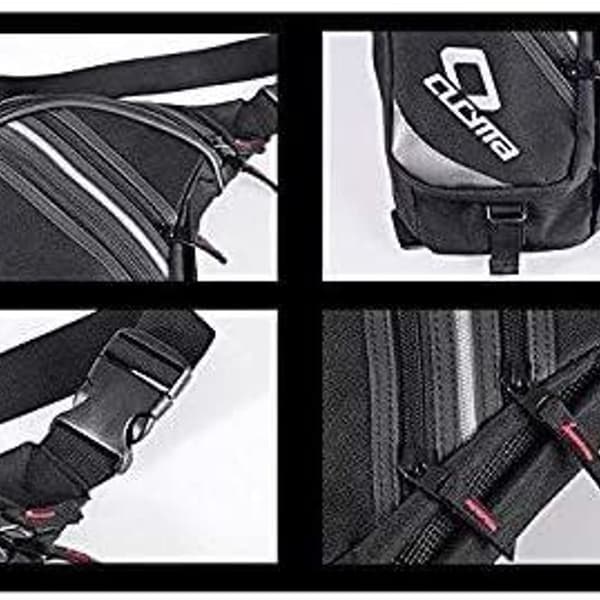 Motorcycle Waist Bag, Multifunctional Waterproof Motorcycle Bag