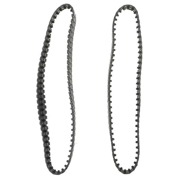 Pair 66cm Circumference Rubber Tank Chassis Track For DIY Robot Replacement Kit Toy
