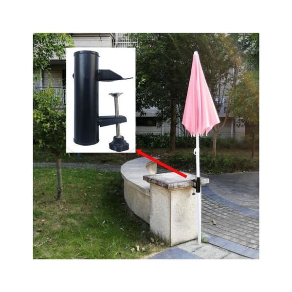 Parasolholder balkonrækværk parasolholder balkonklemme holder til sol