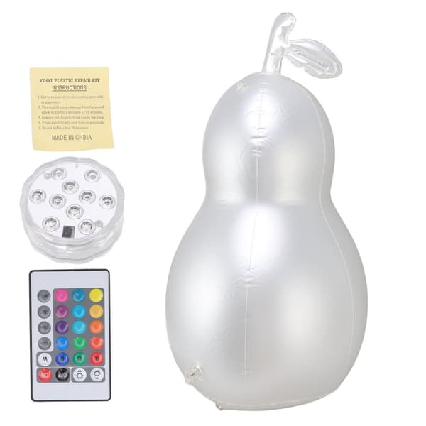 Avocado-shaped Inflatable Luminous Ball, Waterproof, Remote Controlled KLB