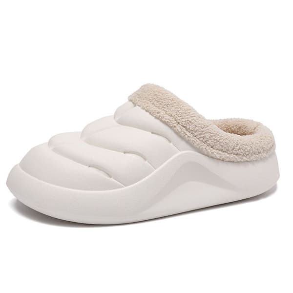 Women's Slippers with Lined Sole, Fluffy and Warm