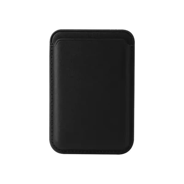SiGN MagSafe -korttipidike PU-nahkaa - Musta