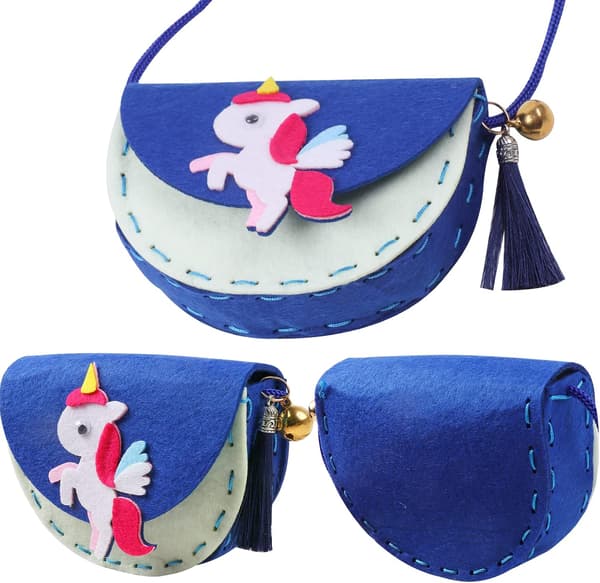 Sysett for barn (Navy Unicorn), DIY-sett for små jenter, Ikke