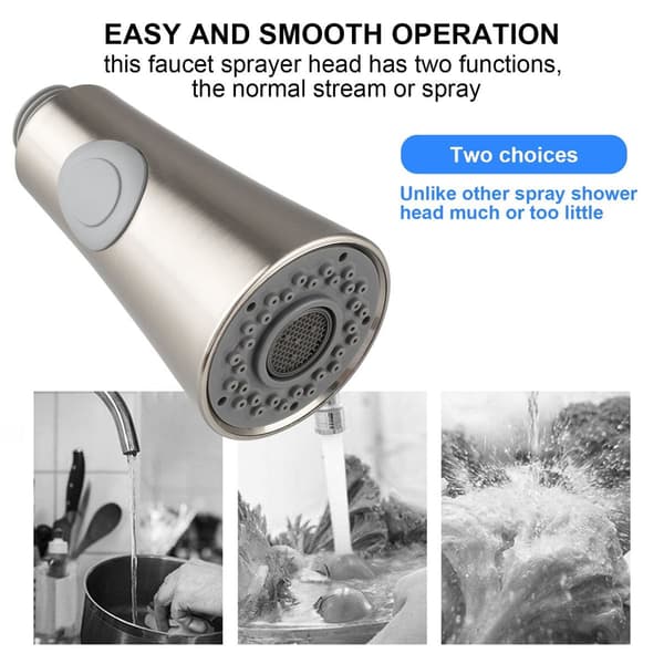 Universal Pull-Down Spray Head for Kitchen Faucets KLB