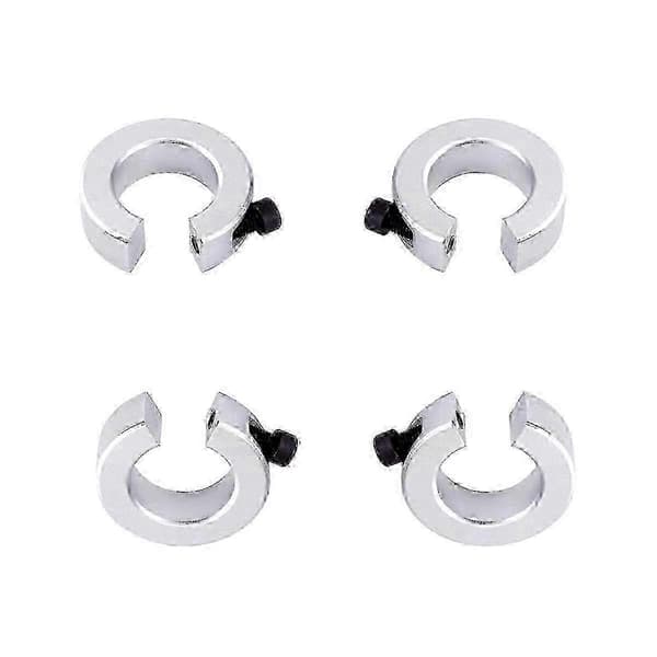 4 stk SBR20 Lineærskinne Stopkrave Aluminiumlegering til CNC-maskine