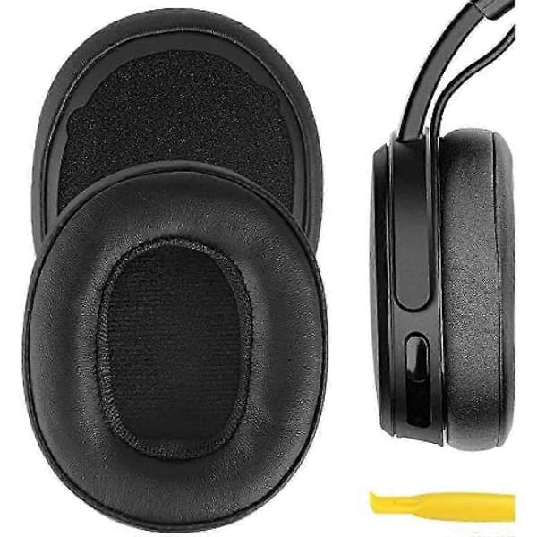 QuickFit Erstatningsøreputer for Skullcandy Crusher Wireless Crusher Evo Crusher ANC Hesh 3 Hesh EVO Hesh ANC Hodetelefoner Øreputer Headset Øreklokker