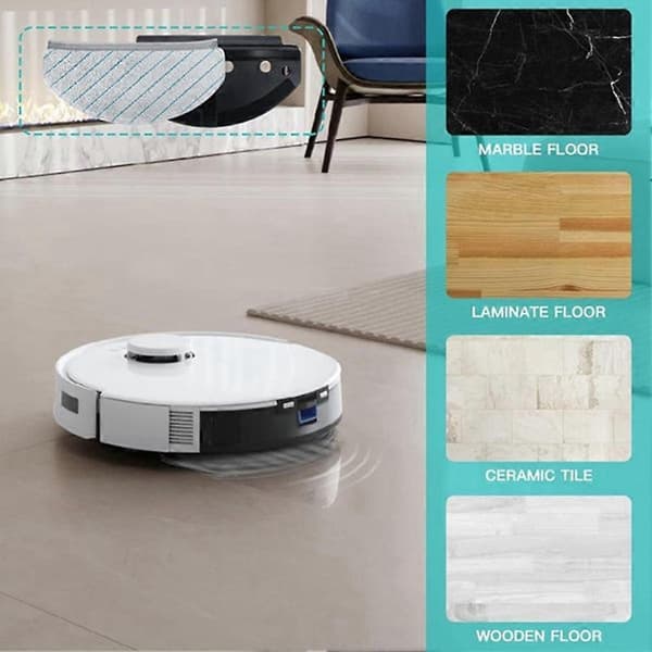 Til Ecovacs N20 Plus, N20 Pro Plus Støvsuger Moppeholder med Moppepude