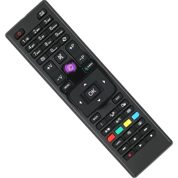Passer til JVC HD-TV fjernkontroll RC4875 / RC-4875 erstatningsfjernkontroll