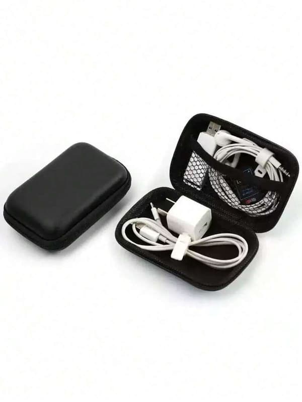 Portable Coin Purse, Headphone Case, Earphone Case, USB Data Cable Storage Box, Storage Bag, Key Bag, Data Cable Charger, Storage Bag