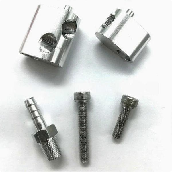 LS1 Cylinder Head Coolant Steam Port Crossover Throttle Body Bypass Hose Kit Compatible with LS1, LS2, LS3, LS6