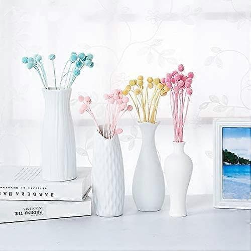 Craspedia globosa 20 stk Materiale Blomst Udødelige Evige Blomster Gave (Taro Lilla, 20 stk)