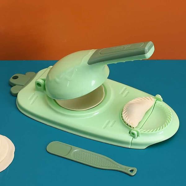 2 i 1 Dumplingformer - Gul/Grøn Grøn Grön green