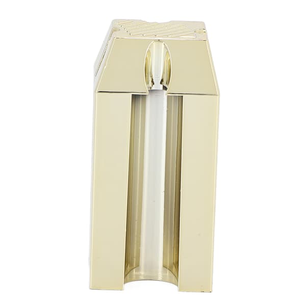 4 in 1 Eyebrow Pencil Sharpener Multifunctional Portable Eyebrow Cosmetic Sharpening Aid Gold