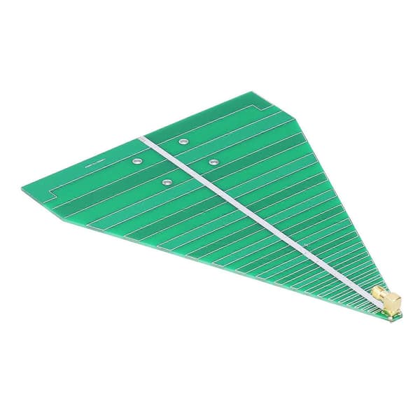 Logaritmisk-periodisk antenne UWB UltraWide Bandwidth Kretskortmodul 740MHz-6000MHz