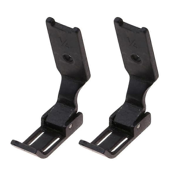 2x Double Needle Zipper Presser Foot compatible with Industrial Sewing Machine Size 1
