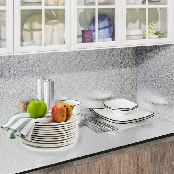 Self-Adhesive Aluminum Foil Paper for Kitchen, Cabinets, Drawers
