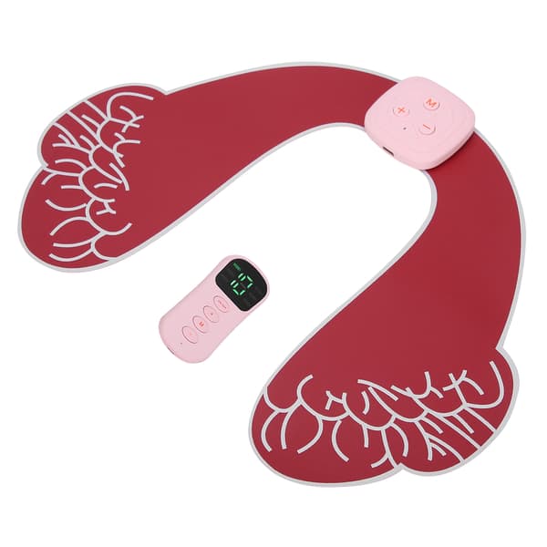 Electric Hip Trainer Remote Control Buttocks Stimulator Rechargeable Lifting Buttocks Toner Red