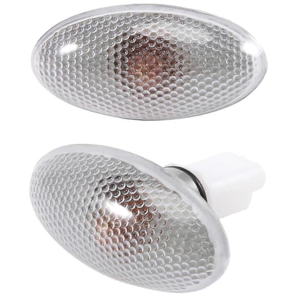 632574 2 X Blinklys Sidemarkeringslys Repeater Lampe Indikator til 206 407 607