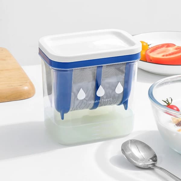 Hem Grekisk Yoghurt Sil Stor Kapacitet Mat Sil Kopp Köksredskap Rund