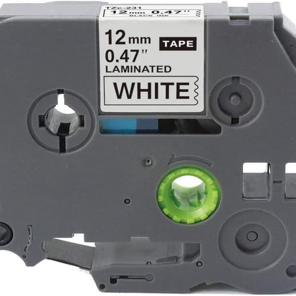 Compatible Label Tape Replacement for TZe-231 TZ-231 4-pack