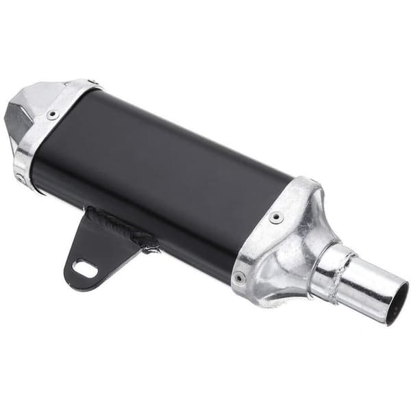 Universal Motorcycle Exhaust Pipe. 28mm. Compatible with 50cc. 110cc. 125cc. 140cc and 150cc Models (Dirt Bikes and Pit Bikes).