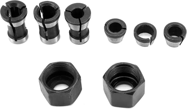 S Chuck Head, 6mm 6.35mm 8mm Hovedadapterkonverter til boremaskine DXGHC