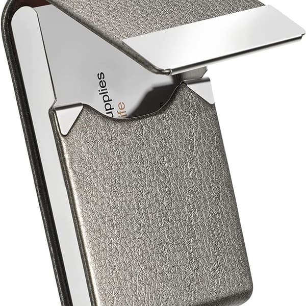 PU Leather Business Card Holder