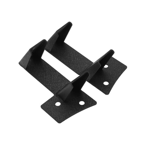 A-pillar Windshield LED Work Light Mounting Brackets Carbon Steel Replacement for Jeep Wrangler JK 2DR/4DR 2007-2017