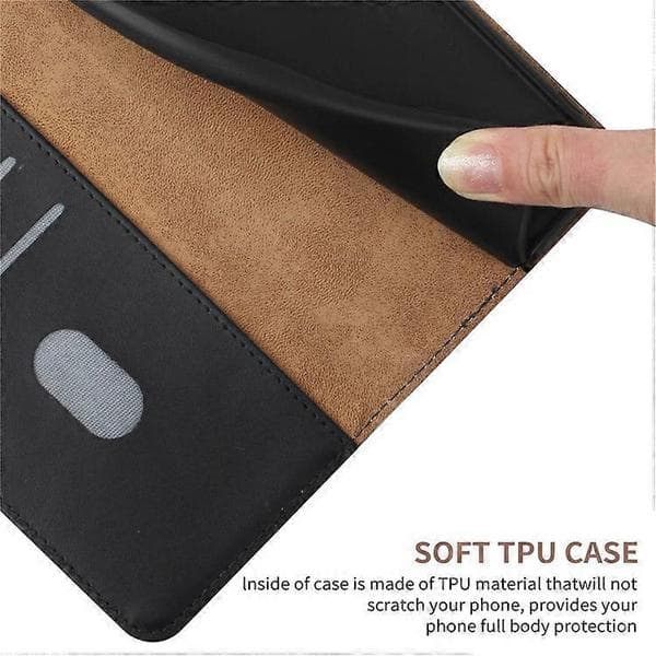 Compatible with TCL 60R 5G Case Genuine Cowhide Phone Case Nappa Texture