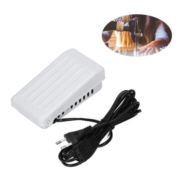Electric Sewing Machine Foot Pedal Electronic Foot Pedal 220V with Cord Universal Variable Speed Control Foot Control Home Sewing Machine (EU Plug)