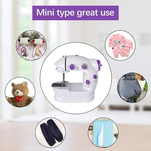 Elektrisk Mini Symaskin Reisesymaskin Håndsymaskin Elektrisk