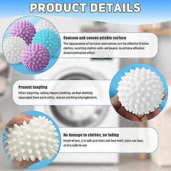 Laundry Balls 9-pack Dryer Balls for Washing Machine Laundry Balls
