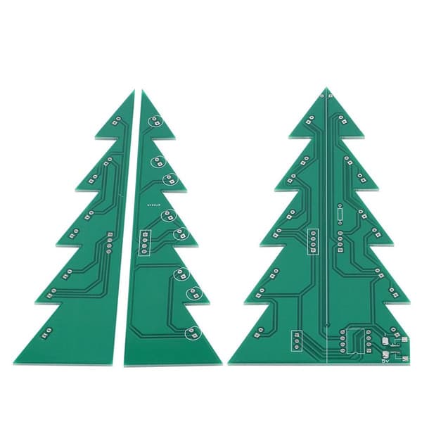 DIY Juletre LED-pyntesett Elektronisk trykt KLB