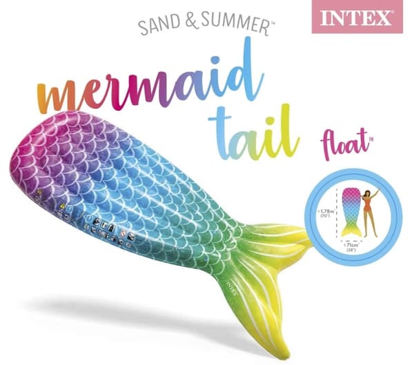 Intex Luftmadras Havfruehale