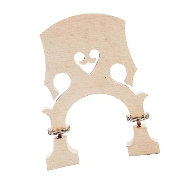 Adjustable Maple Wood Double Bass Bridge for 4/4 Size Double Bass