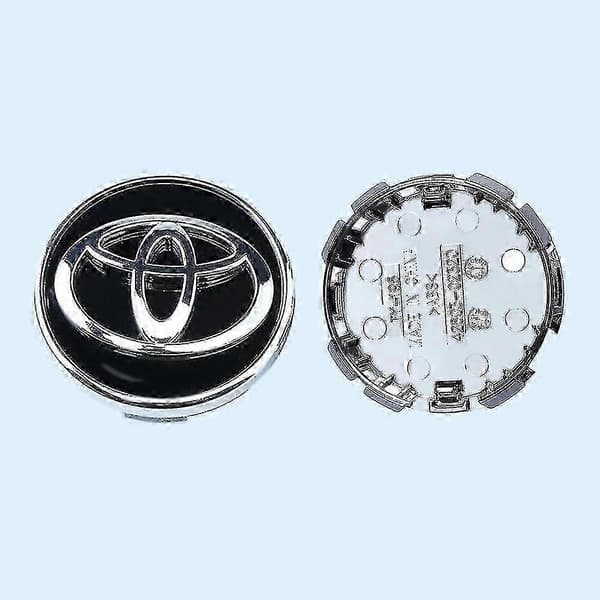 Toyota 4 62mm Navkapsel Hjulcentrum For Logo Sort