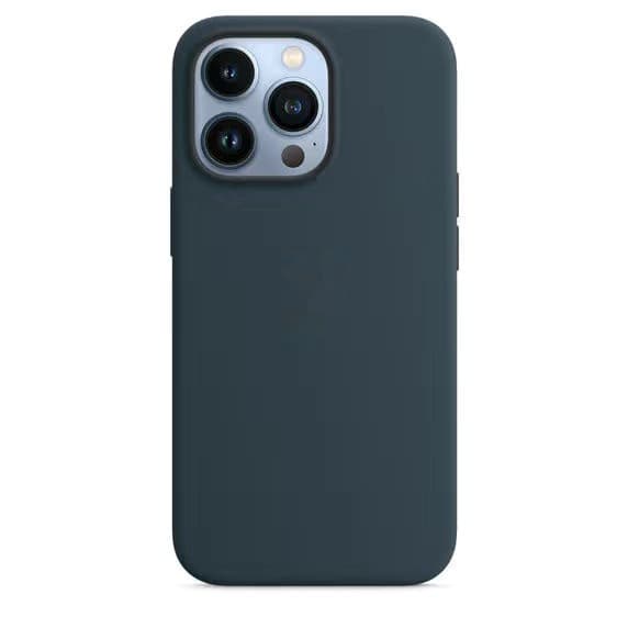 Silikondeksel med MagSafe (kompatibel med iPhone 13 Pro) – Abyssblå