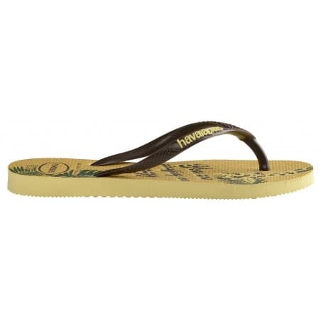Havaianas Flip Flops Barn Slim Glitter Gul 29/30