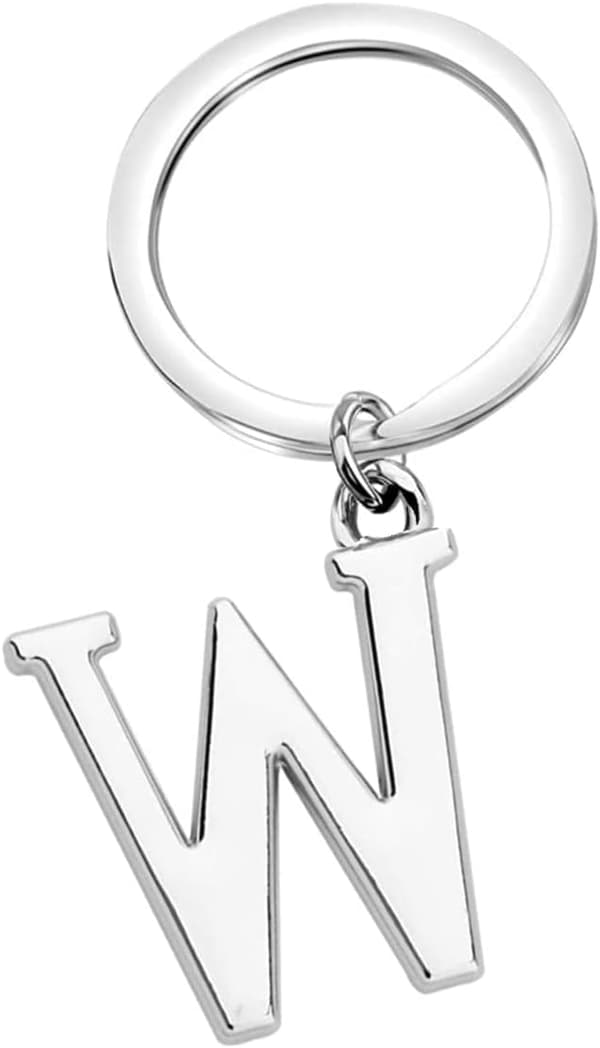 Nøkkelring Bokstav - Initial Bokstav Nøkkelring Sjarm Bokstav W W