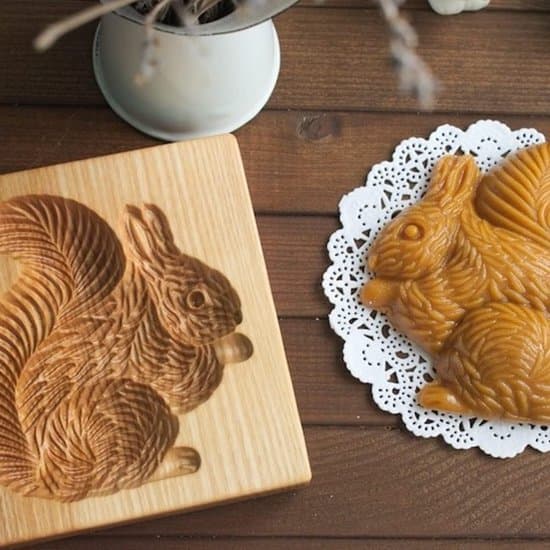 Träkaksformar - 3D-utskurna djurkaksformar - Lätta att ta bort - Hållbara kaksformar - För bakentusiaster - 2-pack