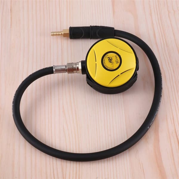 Dykkerregulator Dykkesnorkel Snorkelutstyr Trykkreduserer 2E Dykkerregulator-Gul