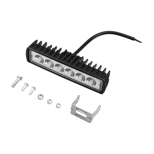 Powerful LED Fog Light for Car - Weatherproof, Quick Installation, Suitable for Multiple Vehicle Models (1 pc)