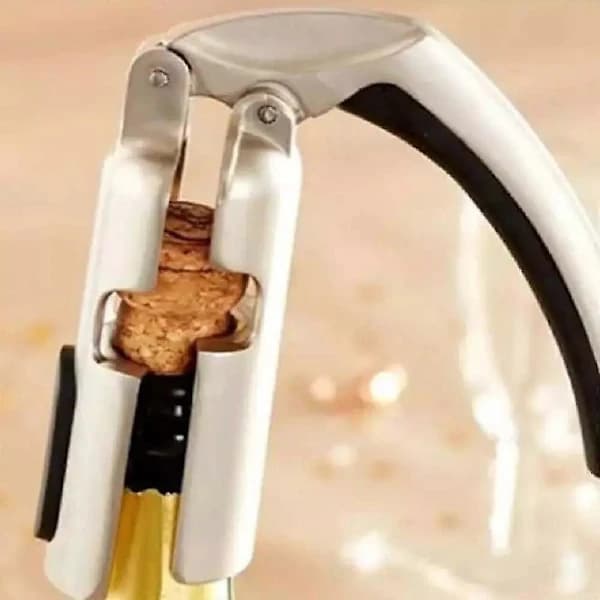 Champagneflaskeåbner Proptrækker Vinprop til Mousserende Vinåbner Proptrækker i æske