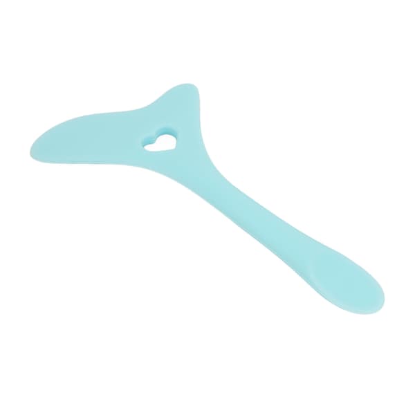Silikon Eyeliner Winged Aid Tool Gjenbrukbare Eyeliner Stencils Aid Tool Multifunksjonell Eyeliner Stencil Tegnehjelpemiddel Blå