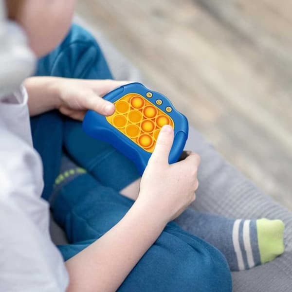 Pop It Spill | Fidget Popit Spill | Quick Push Puslespill blå blue blue