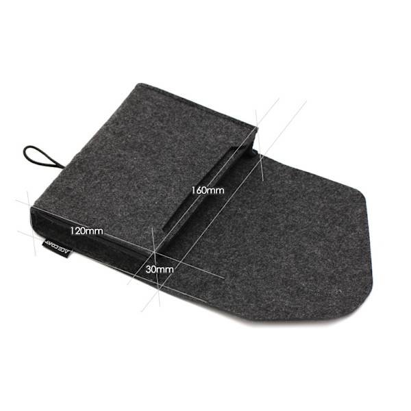 Organizer Bag for Mouse and Macbook Charger, Classic Felt