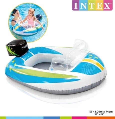 Intex Ride-On Pool -uimapatjat 110 x 100 cm