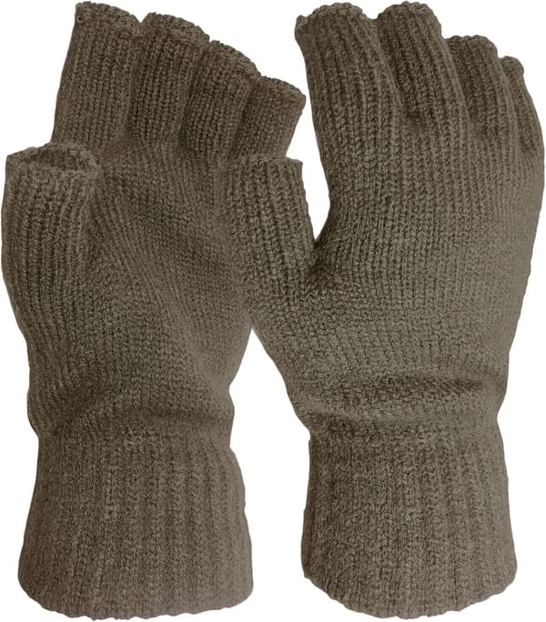 SVARTA TERMISKE FINGERVANTAR -